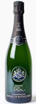 Brut Millésimes Reserve Ritz 2008 0.75 L Barons de Rothschild Champagne