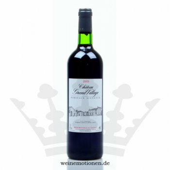 Château Grand Village 2017 0.75 L Bordeaux Superieur