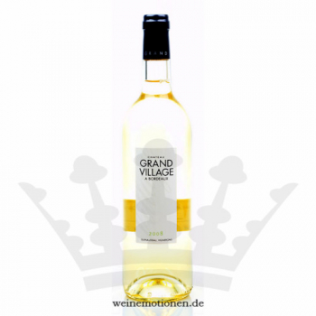Château Grand Village Blanc 2016 0.75 L Bordeaux